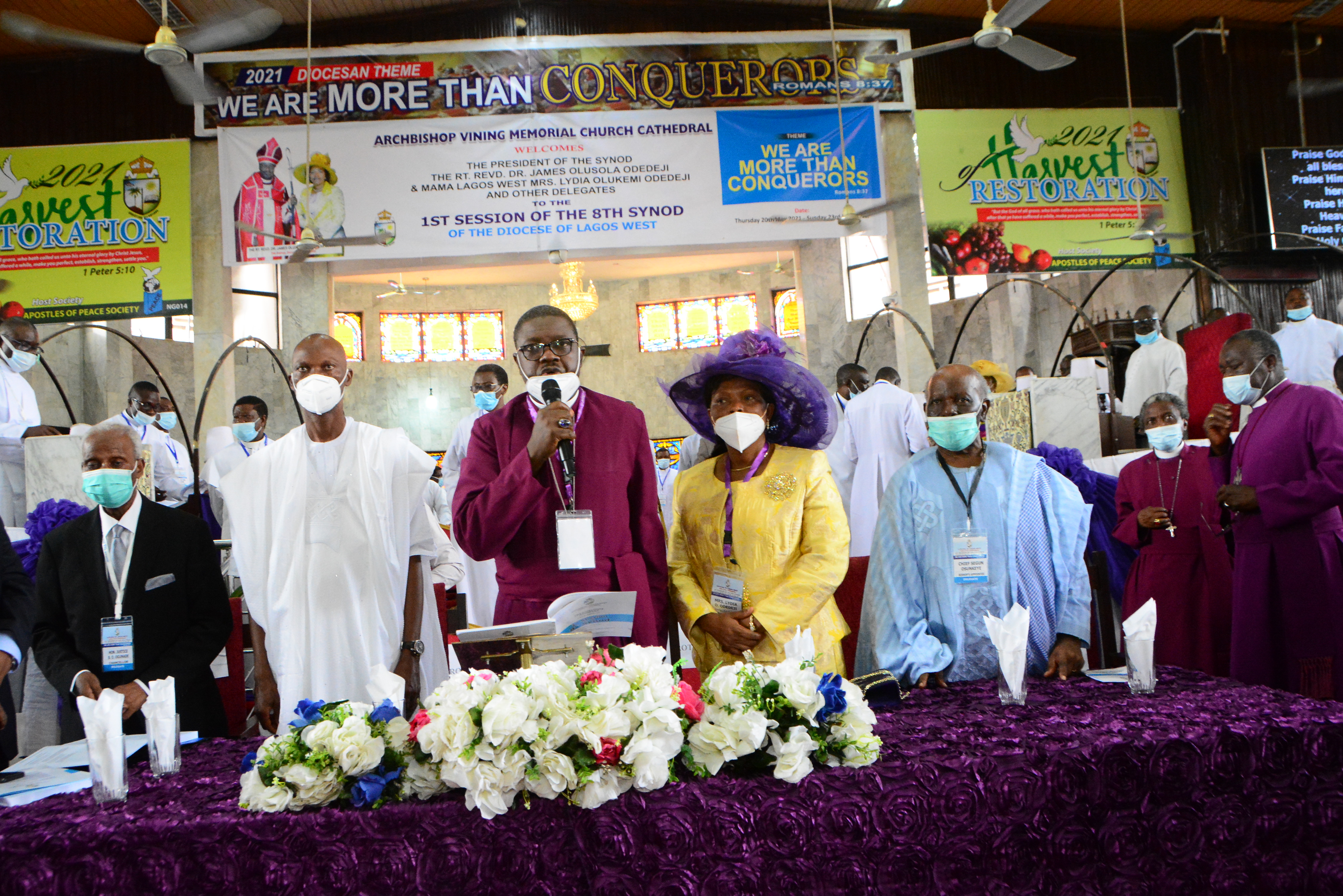 LAGOS WEST ANGLICAN DIOCESE HOLDS HER SYNOD